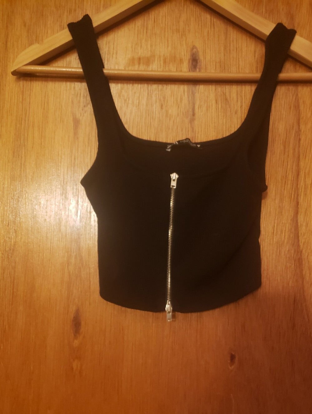 Zara Bundle: Shorts Off Black Size 4 & Medium Bodycon Dress & Medium Crop Top - Picture 10 of 11